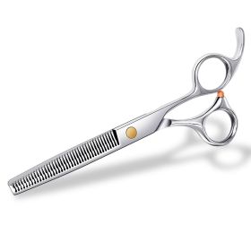 7.0"Pet Dog Grooming Scissors Combine Cutting With Sparse Blending And Texturing Trimmer Scissors 7.0"Pet Dog Grooming Scissors Combine Cutting With Sparse Blending And Texturing Trimmer Scissors